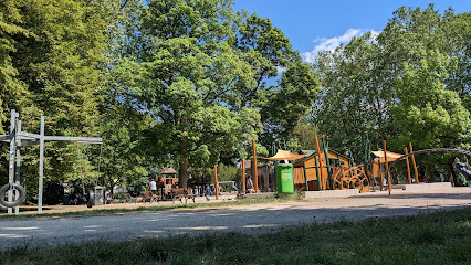 Playground in the Günthersburgpark, Frankfurt am Main