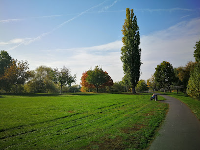Hundeauslauffläche, Freilauf Wörthspitze, Frankfurt am Main