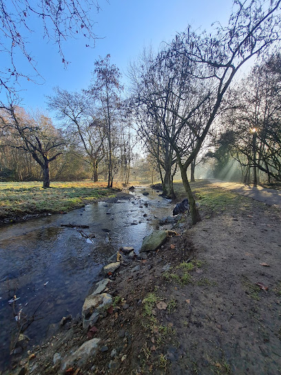 Hundeauslauffläche, Freilauf Im Sulzbach Park, Frankfurt am Main
