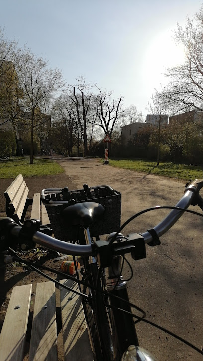 Hundeauslauffläche, Freilauf Tiroler Park, Frankfurt am Main