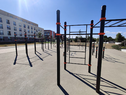 Fitness-Spielplatz für Jugendliche und Erwachsene